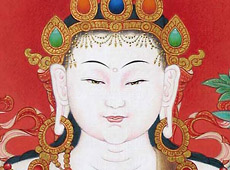 See the detail of Avalokiteśvara