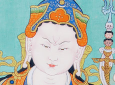 See the detail of Padmasambhava