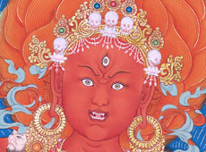 See the detail of Vajrayogini